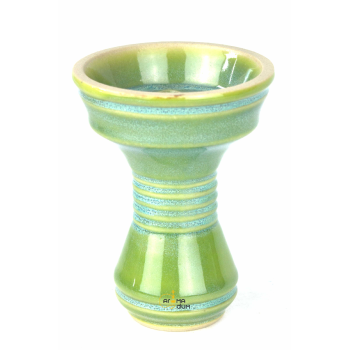 Чаша для кальяну Gusto Bowls Killa Bowl Glaze-Green - фото №1 Аромадим