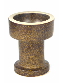Чаша для кальяну Gusto Bowls Rook Glaze II Жовто-коричневий - фото №1 Аромадим