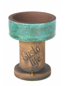 Чаша для кальяна Gusto Bowls Rook Green 2 - фото №1 Аромадым