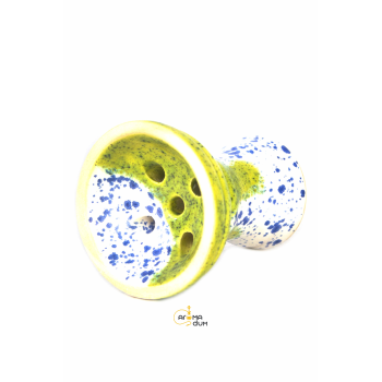 Чаша для кальяна Gusto Bowls Turkish 2.0 Glaze White-Green