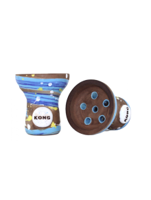 Чаша для кальяна KONG Turkish Boy Space Blue - фото №1 Аромадым