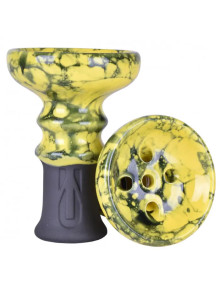 Чаша для кальяну Uranium Meteor Yellow - фото №1 Аромадим