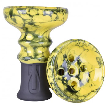 Чаша для кальяну Uranium Meteor Yellow - фото №1 Аромадим