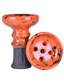 Чаша для кальяну Uranium Meteor Orange - фото №1 Аромадим