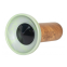 Чаша для кальяну Облако Flow Black on Grey-light Green Marble - фото №2 