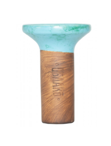 Чаша для кальяну Облако Flow Black on Light Blue-green Marble - фото №1 