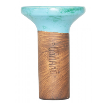 Чаша для кальяну Облако Flow Black on Light Blue-green Marble - фото №1 Аромадим