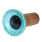 Чаша для кальяну Облако Flow Black on Light Blue-green Marble - фото №2 