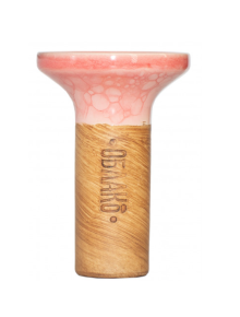 Чаша для кальяну Облако Flow Black on Pink-red Marble - фото №1 Аромадым