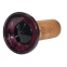 Чаша для кальяну Облако Flow Black on Wine-black Marble - фото №2 Аромадым