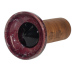 Чаша для кальяну Облако Flow Black on Wine-grey Marble - фото №2 Аромадим