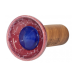 Чаша для кальяну Облако Flow Blue on Burgundy Marble - фото №2 Аромадим
