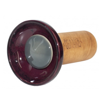 Чаша для кальяну Облако Flow Grey on Wine-black Marble