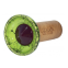 Чаша для кальяну Облако Flow Vinous on Light Green Black Marble - фото №2 Аромадым