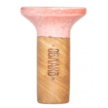 Чаша для кальяну Облако Flow White on Pink-red Marble - фото №1 Аромадим