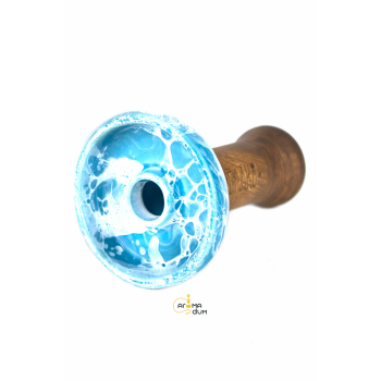 Чаша Облако Phunnel L Glaze top Голубой мрамор
