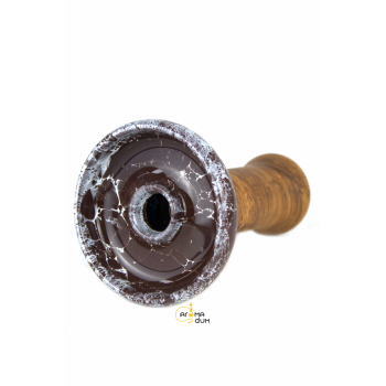 Чаша Хмара Phunnel L Glaze top Коричневий мармур