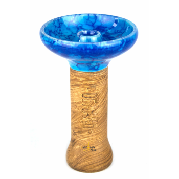 Чаша Хмара Phunnel M Glaze top Блакитний синій мармур - фото №1 Аромадим