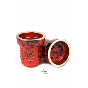 Чаша для кальяну Solaris Eva Red and Black