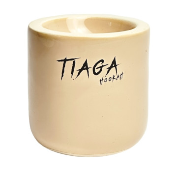 Чаша для кальяну Tiaga Beige - фото №1 Аромадим