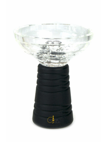 Чаша для кальяна Yahya Diamond Black - фото №1 Аромадым