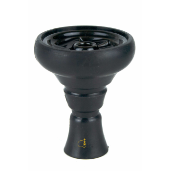 Чаша для кальяну Kaya Silscone Bowl Funnel Black - фото №1 Аромадим