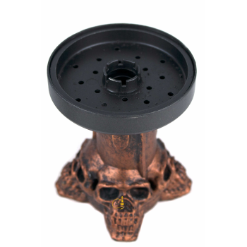 Чаша металлическая Skull