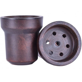 Чаша для кальяна TheBowls ERA Terracut Black - фото №1 Аромадым
