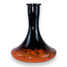 2x2 Craft Black-Red Hookah Bowl 2x2 Craft Black-Red Hookah Bowl