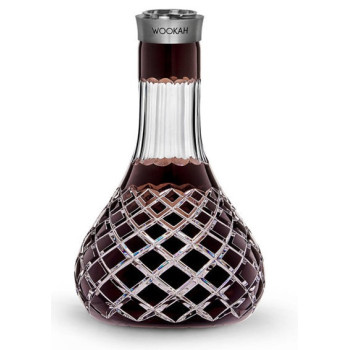 Колба для кальяну Wookah Crystal Check Brown - фото №1 Аромадим