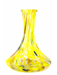 Колба для кальяну Yahya Craft Feather Yellow - фото №1 Аромадим
