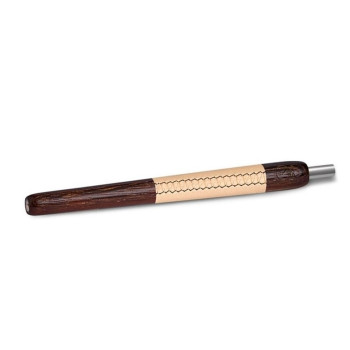 Мундштук Wookah Wenge Leather Beige - фото №1 Аромадим