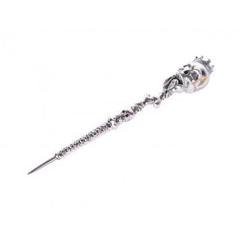 Шило для кальяна Yahya Skull Silver - фото №1 Аромадым