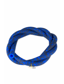 Шланг силиконовый для кальяна Черепа Blue - фото №1 Аромадым