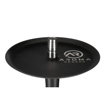 Тарілка для кальяну Aroma Hookah Black - фото №1 Аромадим