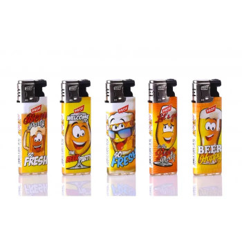 Зажигалка Prof Lighters with Beer logo's