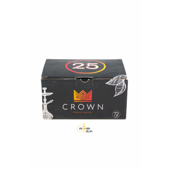 Вугілля для кальяну кокосове Crown 1 кг - фото №1 Аромадим